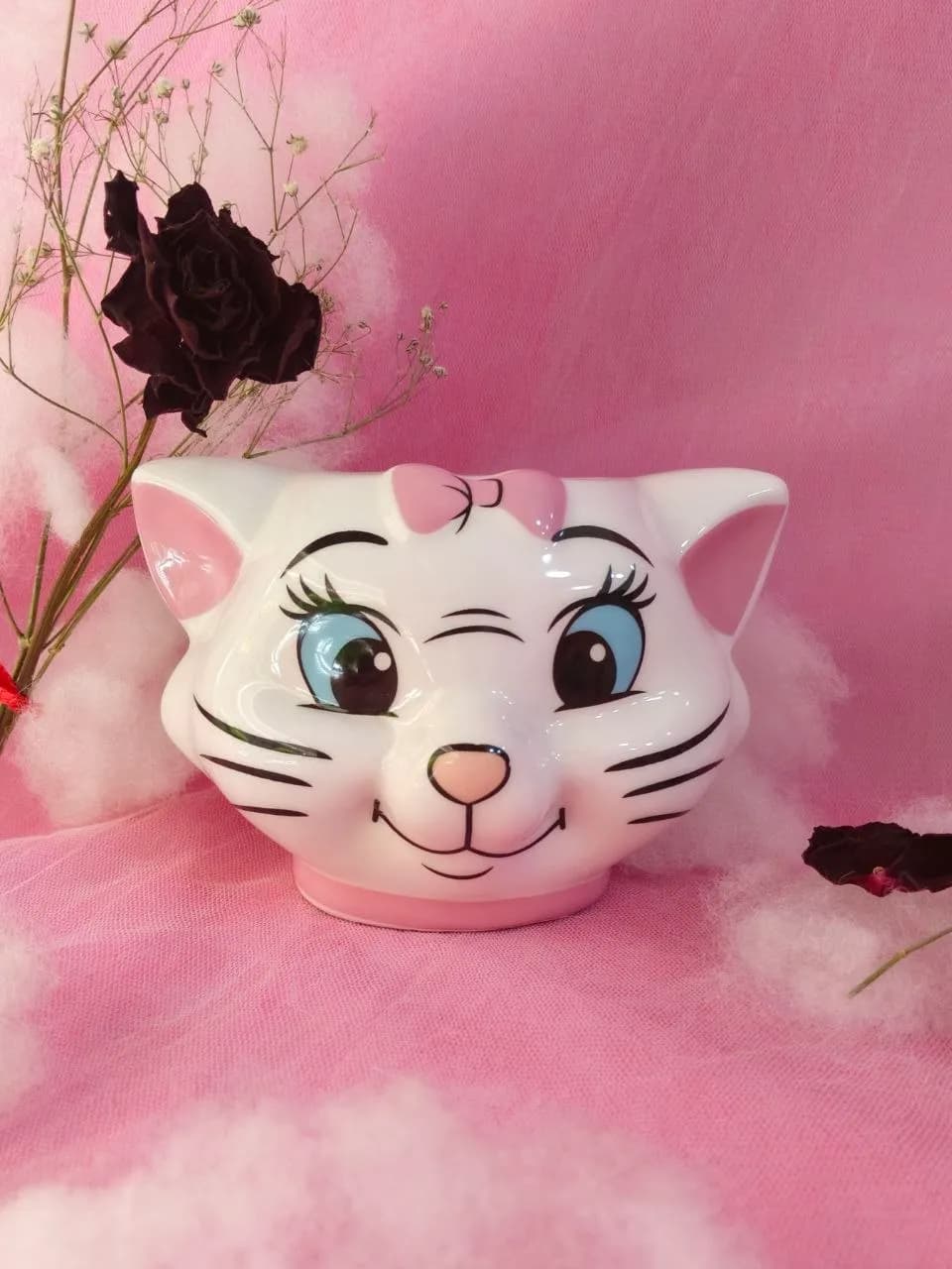 مج قطة ميري 3D ملون | Marie Cat 3D Mug